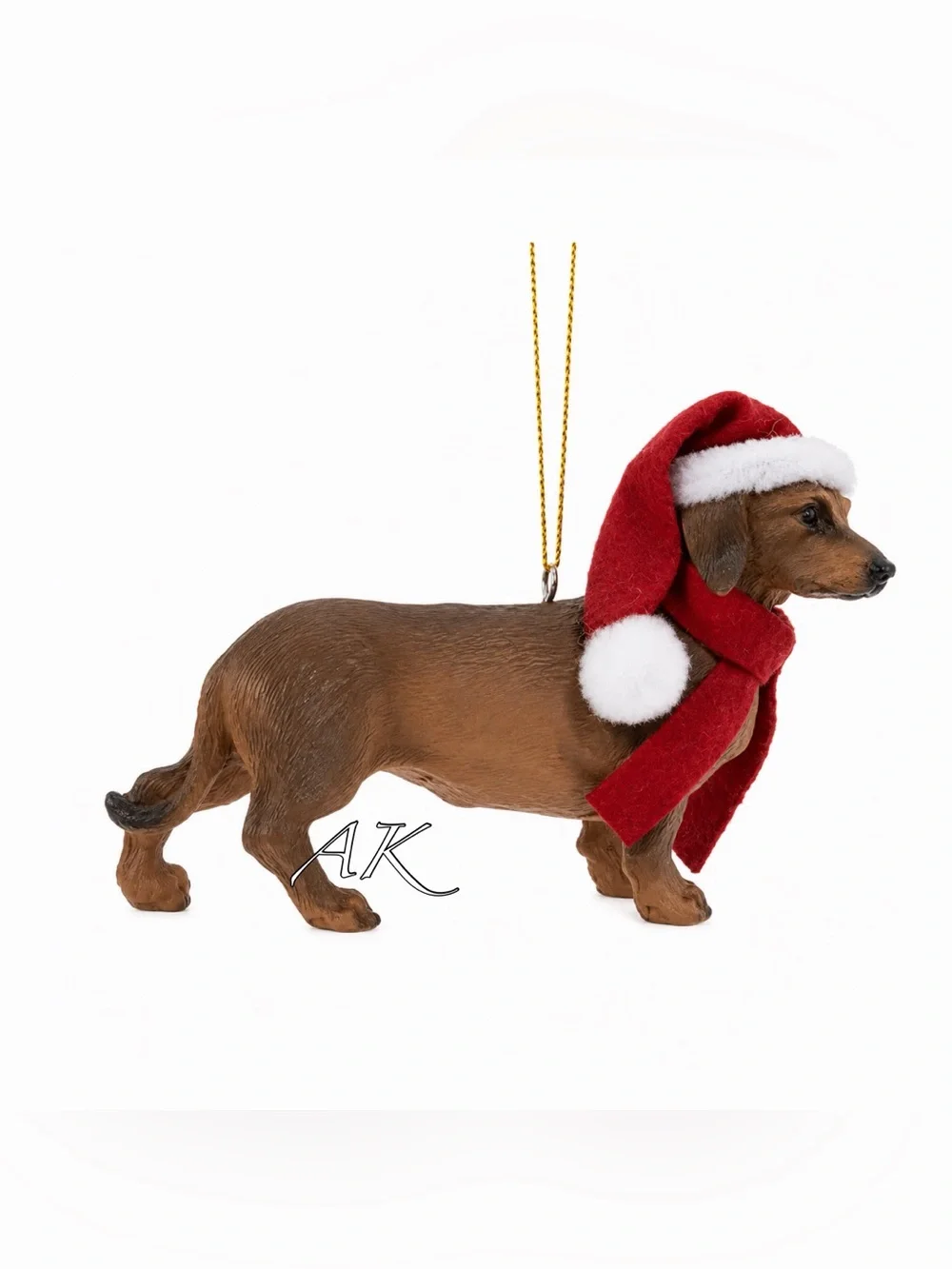 Dachshund Christmas Tree Ornament 🐾 Doxie Wiener